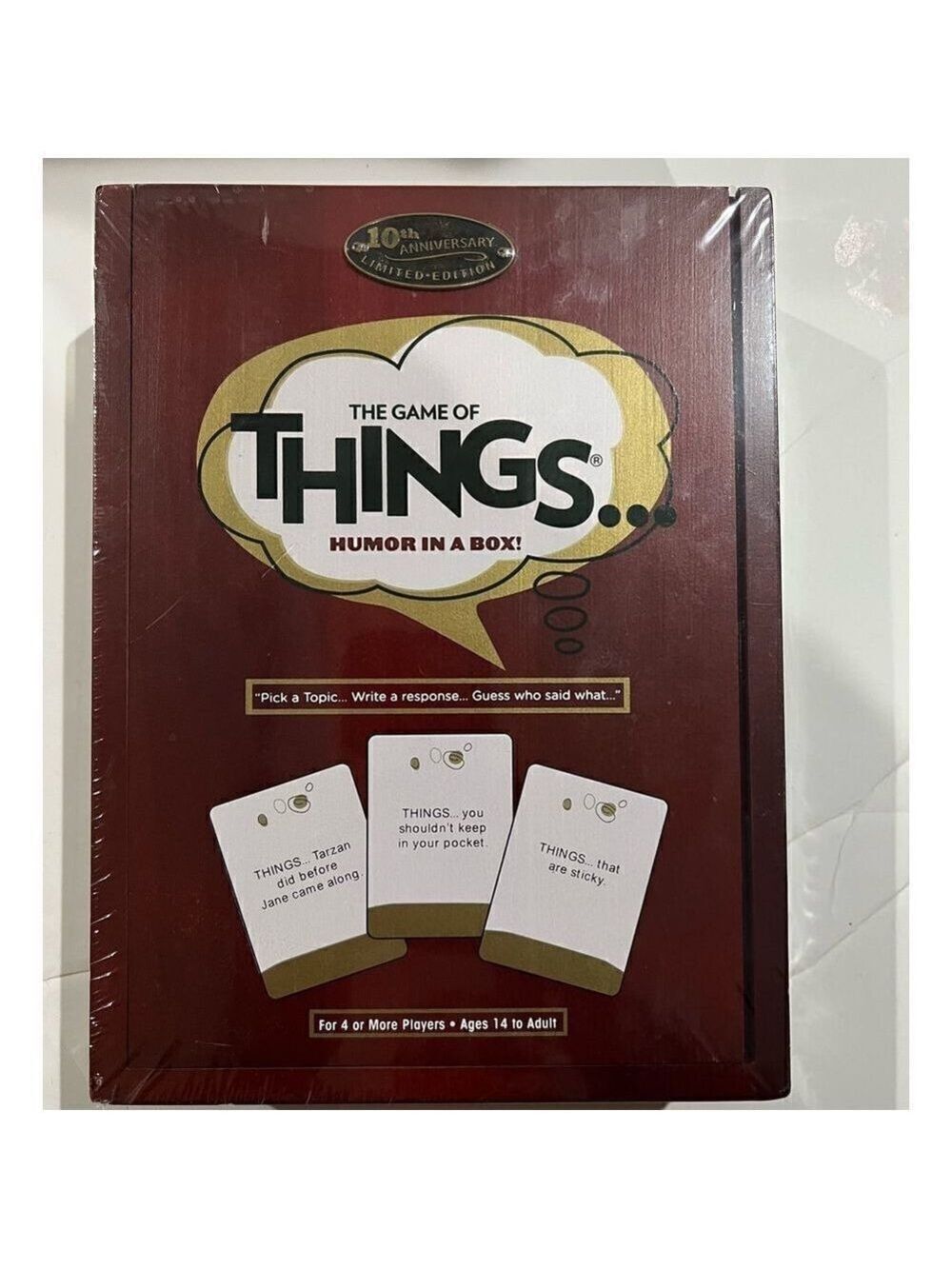 10th Anniversary Collector's wooden box. Limited Edition.